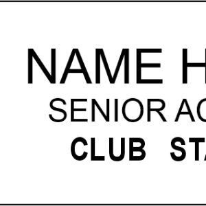 APEX - Club Partner Badge - Senior Active